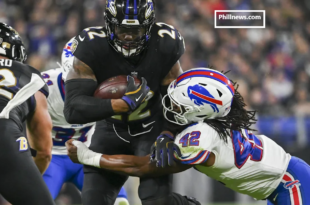 Bills' Depleted Defensive Second-Level Crashes to Earth in First Half vs. Ravens