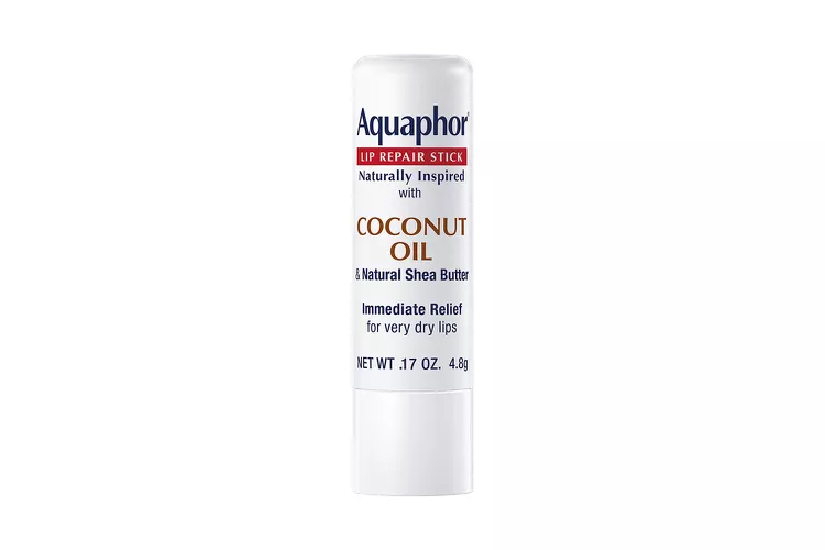 I've Been an Aquaphor Stan for Years—and the New Coconut Lip Repair Balm Is My Absolute Favorite