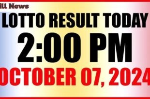 Lotto results for October 7, 2024