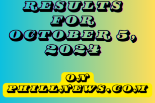 Lotto results for October 5, 2024