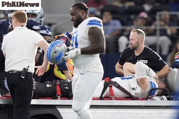 Lions Edge Rusher Aidan Hutchinson Carted Off with Broken Tibia – Impact on the Lions and His Recovery Journey