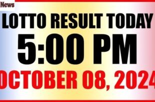 Lotto Results for October 8, 2024